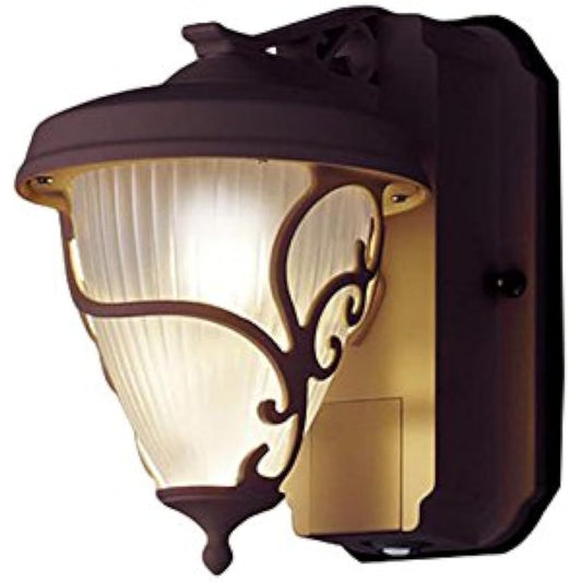 Panasonic [Construction required] LED porch light, equivalent to one 60-type light bulb, sealed, rainproof, FreePa welcome, with brightness sensor, width: 180mm, height: 274mm, extension: 274mm LGWC80240LE1