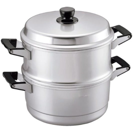 Alumite round steamer single layer 33cm