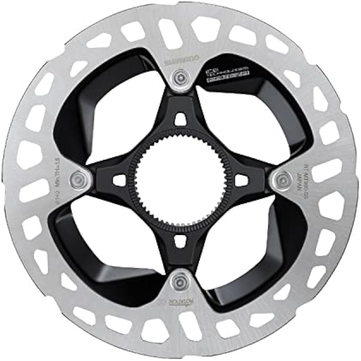 SHIMANO Disc Rotor RT-MT900 140mm Center Lock Narrow Type Included/Lock Ring Outer Serration Type