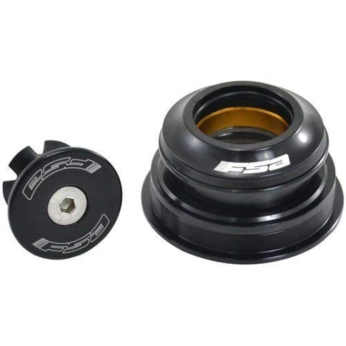 FSA No.57E Orbit 1.5E ZS 1-1/8"-1.5" tapered Headset OD 50mm/62mm #XTE1532