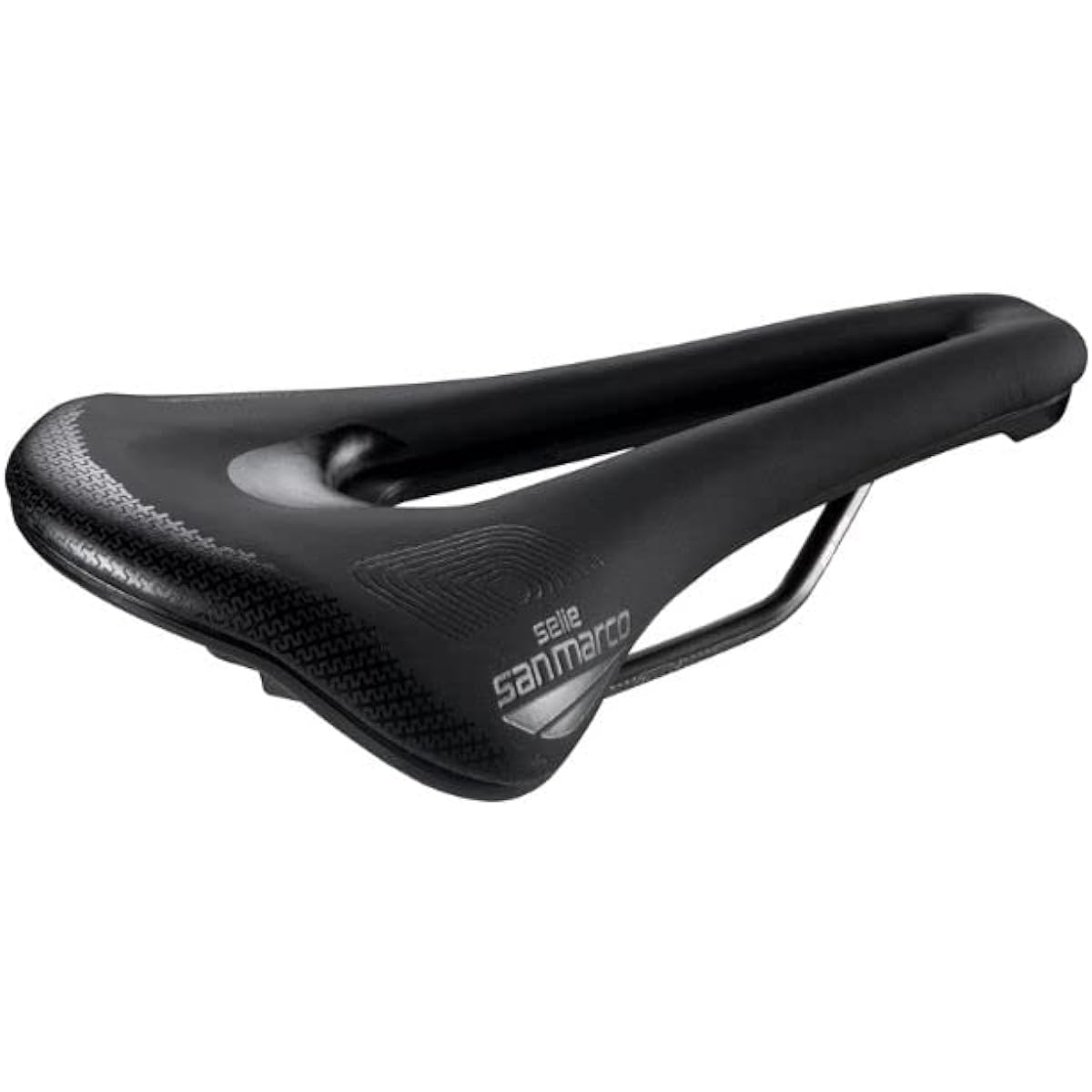 Selle Sanmarco Bicycle Saddle SHORTFIT 2.0 Supercomf Open Racing Wide 291LW701