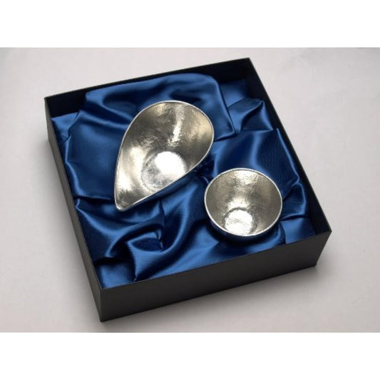 Nousaku Traditional Craft Katakuchi Small Guinomi Set Luxury Cosmetic Box Packaging 2