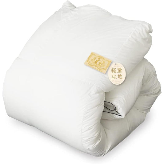 Iris Plaza White Duck Down 90% Ultra Light Royal Single Ivory