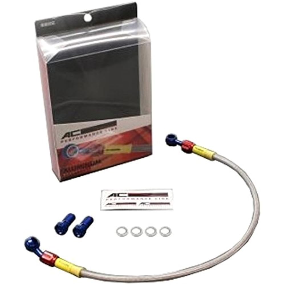 AC Performance Line Brake Hose Smoke (Socket: Blue/Red)