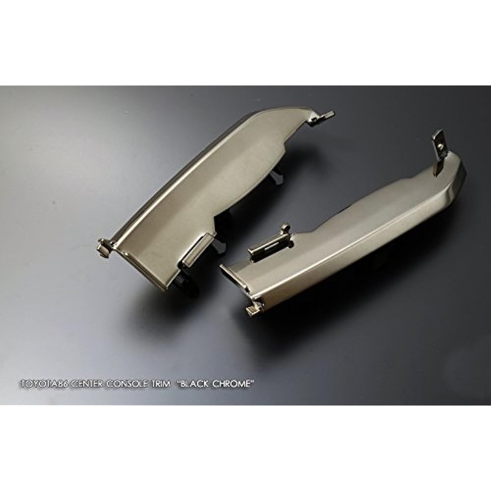 Center console trim SET black chrome BKC for Toyota 86