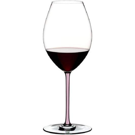 [Genuine] RIEDEL Red Wine Glass Fat a Mano Old World Syrah Pink 600ml 4900/41P