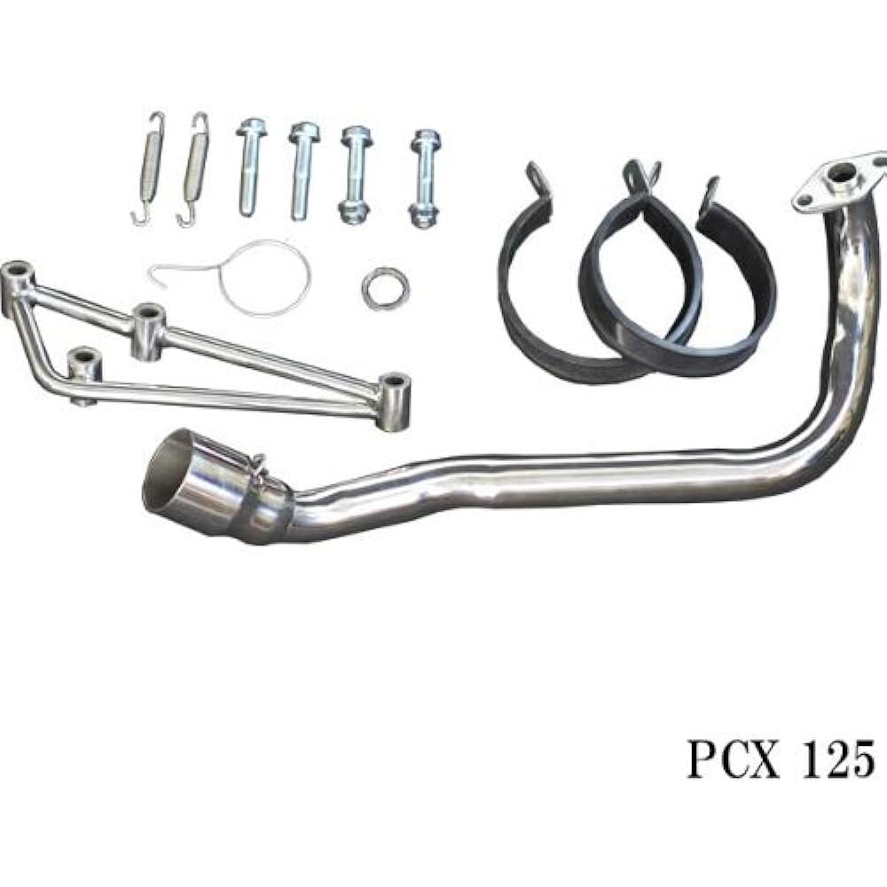 PCX 125 JF28 Stainless Steel Semi Up Custom Muffler