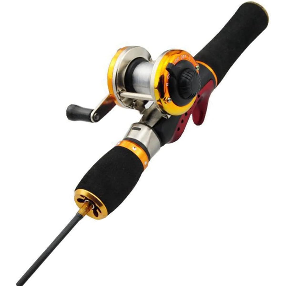 Marildo TOKYO hole fishing smelt fishing compact rod bait reel set
