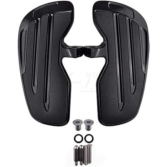 KYN Indian Scout Bobber 2018-2021, Scout Bobber ABS 2018-2020, Twenty 6020-2021, Twenty ABS/Sixty ABS 2020 Motorcycle Rider Floorboard Driver Footrest Pegs (Black)
