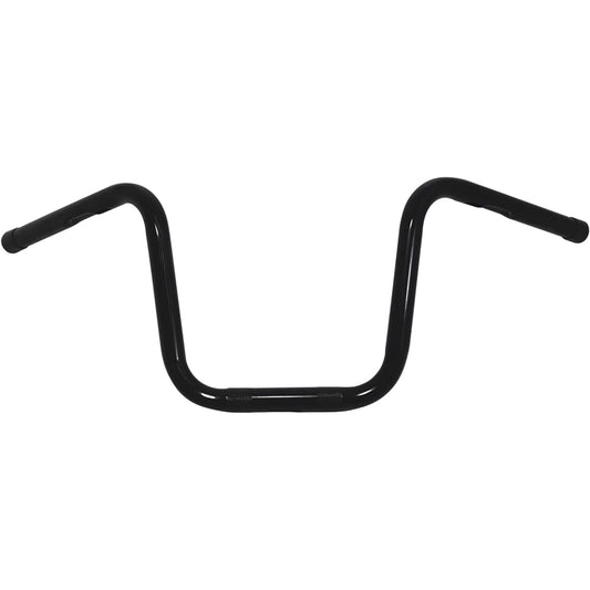 10" Rise Drag Ape Hanger 1" with Handlebar Harley-Davidson Sportster XL 883 1200 Dyna Wide Glide Street Bob Lowrider Gloss Black