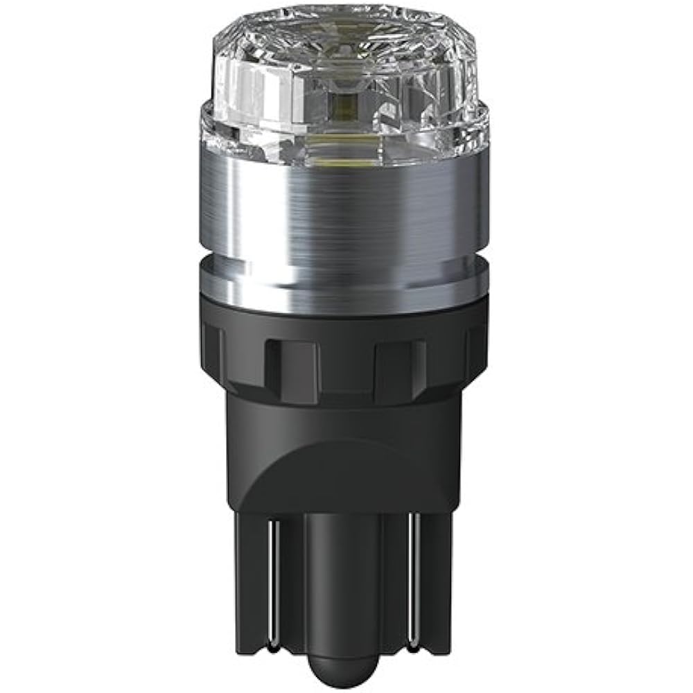 Carmate Car Position Lamp LED GIGA T10 6500K 120lm Pure White Light Made in Japan Vehicle Inspection Compatible BW166