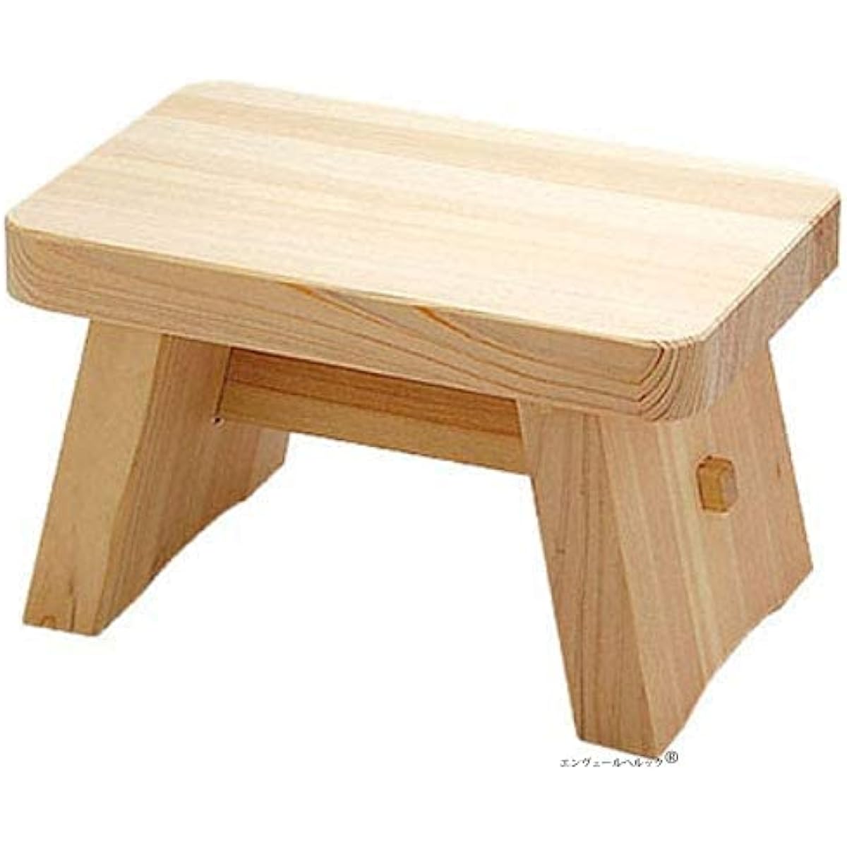 Water-resistant and durable Hinoki bath chair Bath chair Medium 25.5 x 16.5 x Height 15.5 cm Made in Japan Enjoy a bit of a hot spring inn feeling with this wooden chair Enver Helluk