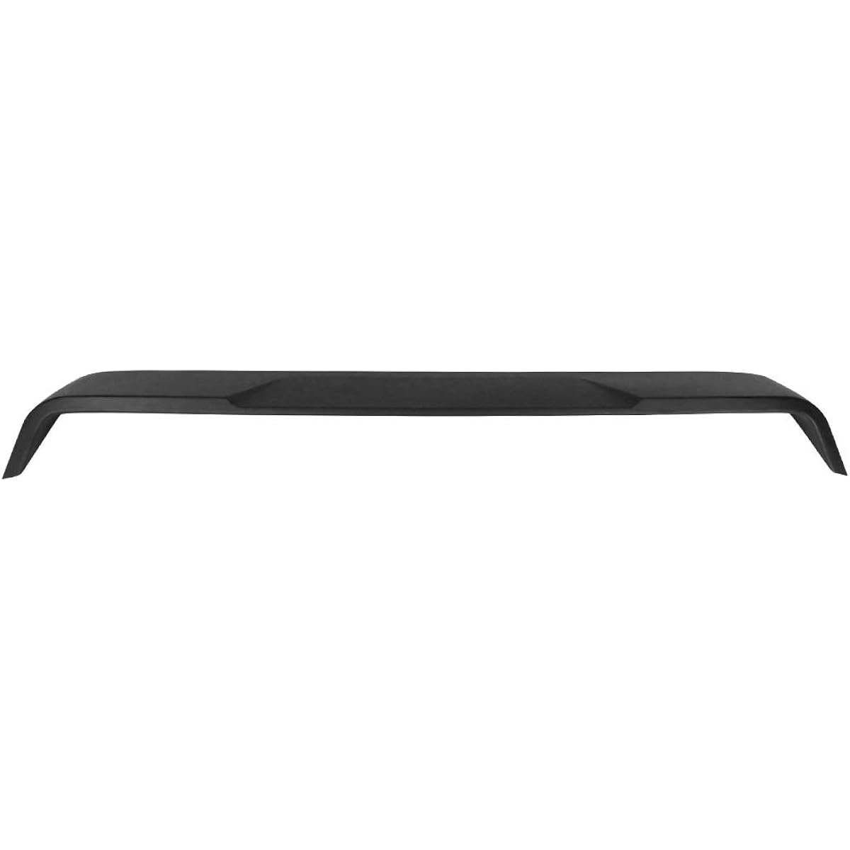 IKON Motorsports Roof Spoiler 2020-2024 Toyota Corolla Sedan Compatible IKON Style Top Roof Spoiler Lip Mat Black 2021