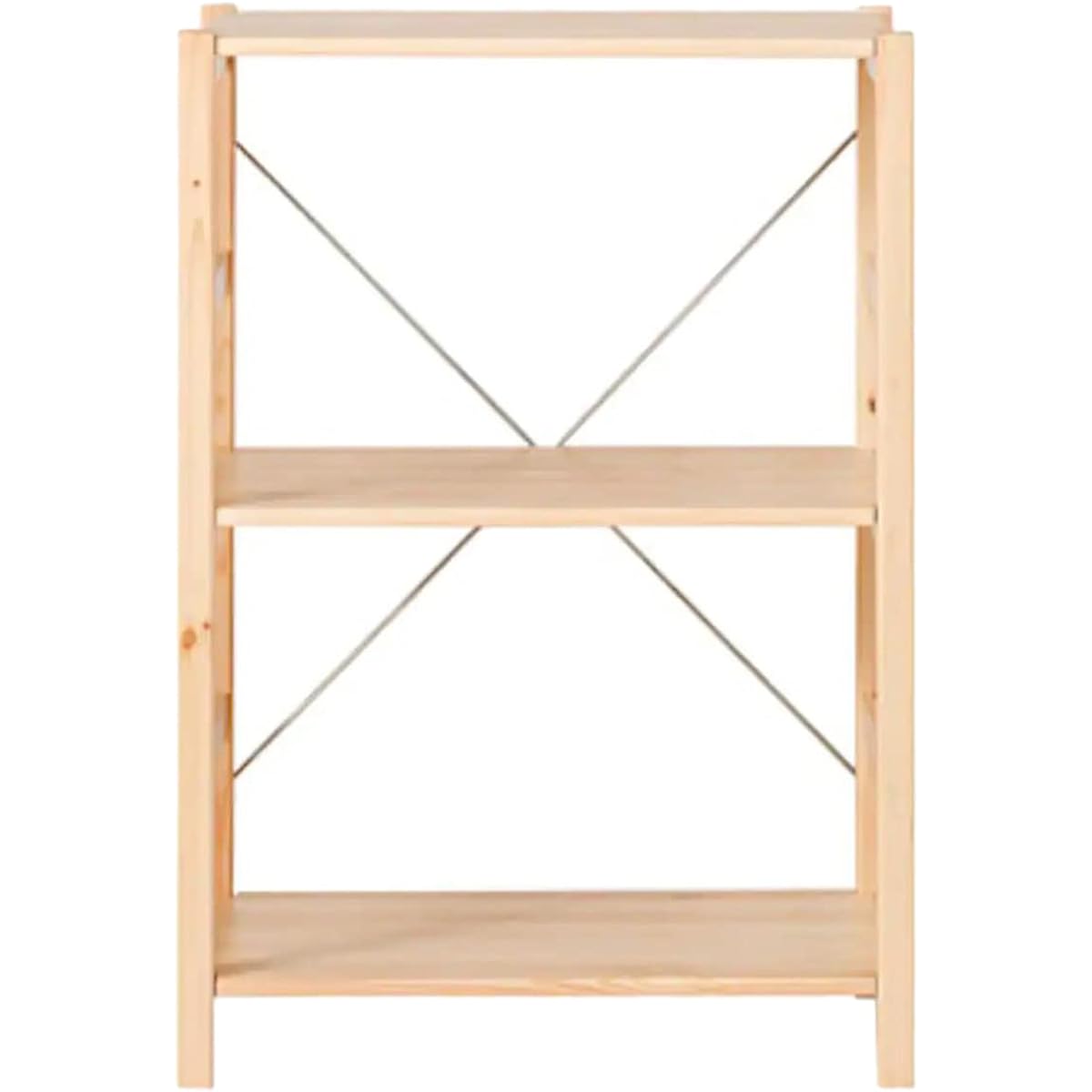 MUJI Pine Wood Unit Shelf Small Width 58 x Depth 39.5 x Height 83cm 61182247 Natural