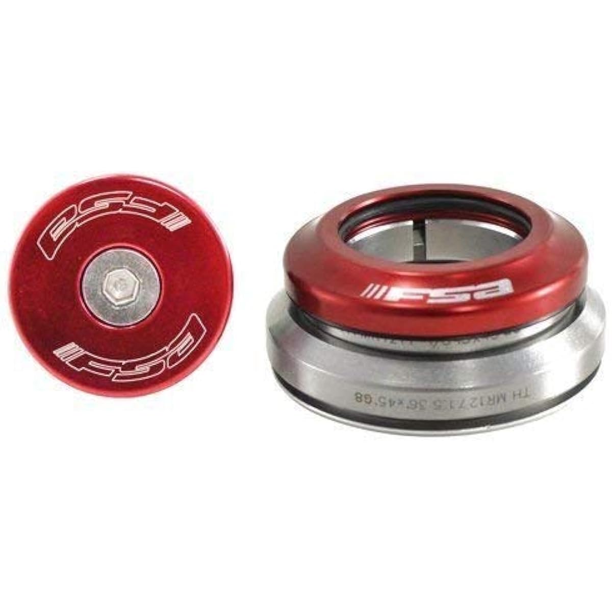 FSA NO.42 ACB-A Integrated Headset Orbit C-40 1-1/8Inches to 1.5Inches Tapered, Red, XTE1633