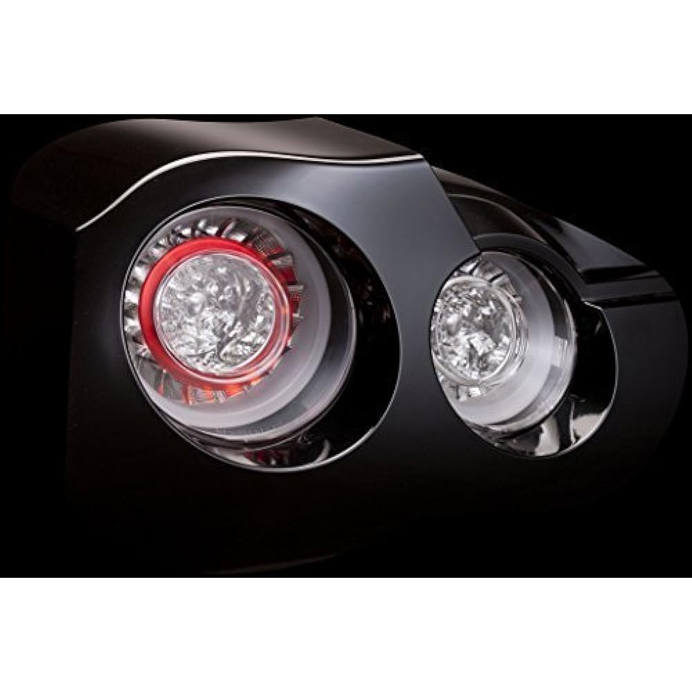 Wagon R-MH23 Valenti 84LED tail + 14LED bar half red chrome full LED