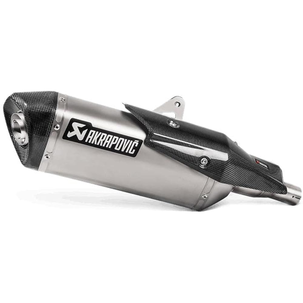AKRAPOVIC Slip-on Muffler Black Titanium EURO5 X-ADV S-H7SO4-HRTBL