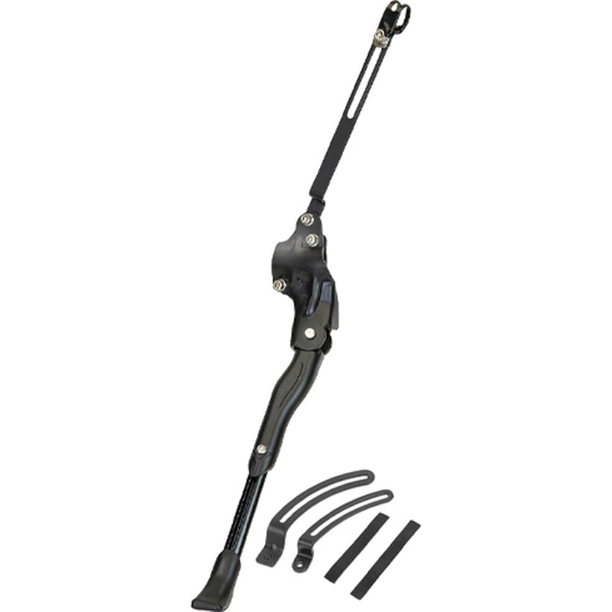 GIZA PRODUCTS Bicycle Stand Adjustable Side Stand YRA-59 KSS04900 BLK Black