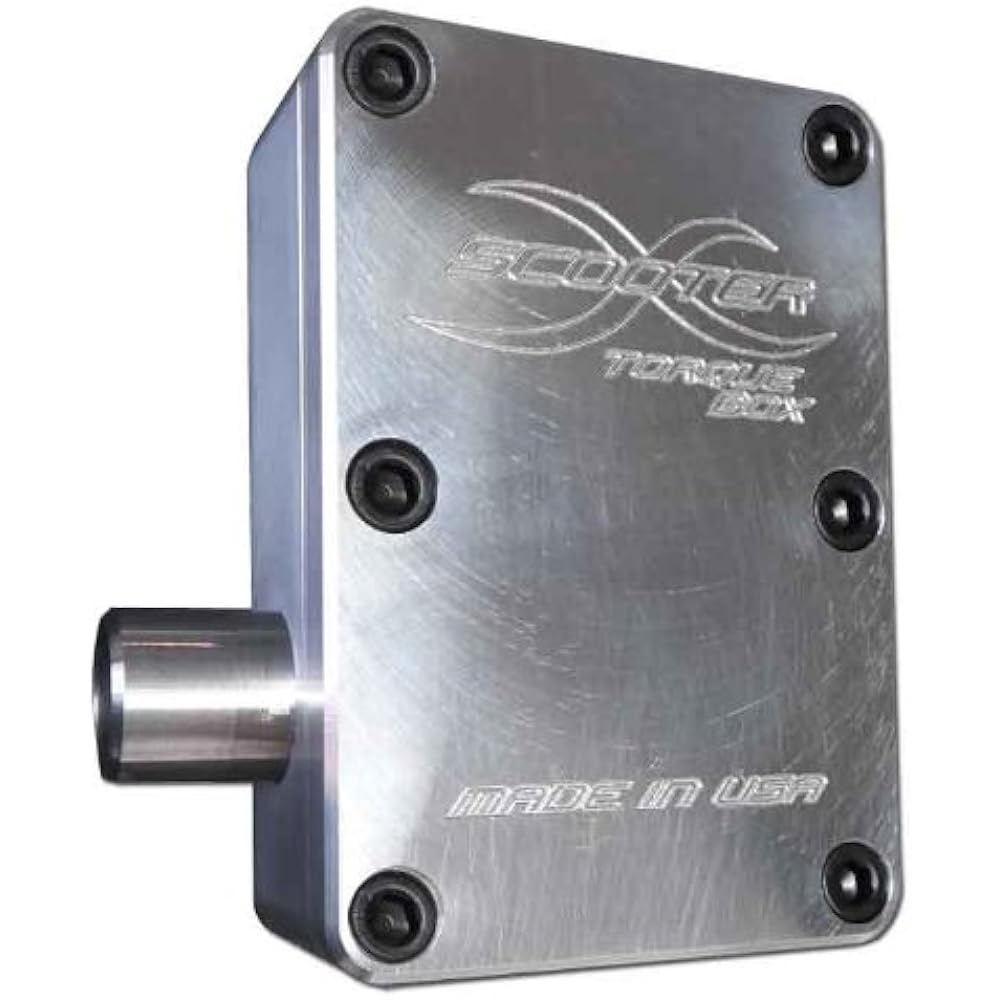 ScooterX Torque Box Performance Pipe Exhaust System for Scooter, Evo, X-treme, SCOOTERX and More