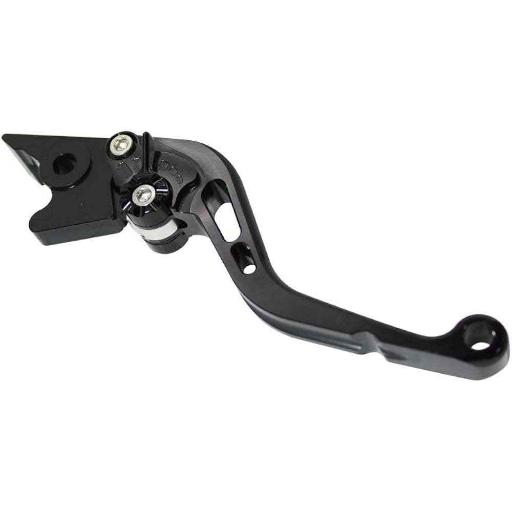 U-KANAYA Aluminum Brake Lever TYPE-S Lever: Black/Adjuster: Black Honda [Super Cub C125] [CT125 Hunter Cub]