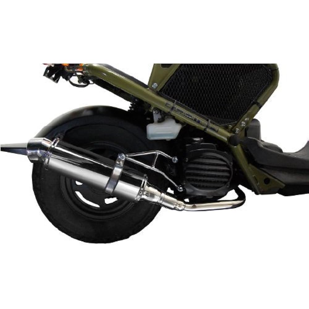 Bike Parts Center Custom Stainless Steel Muffler Honda Zoomer AF58 2037