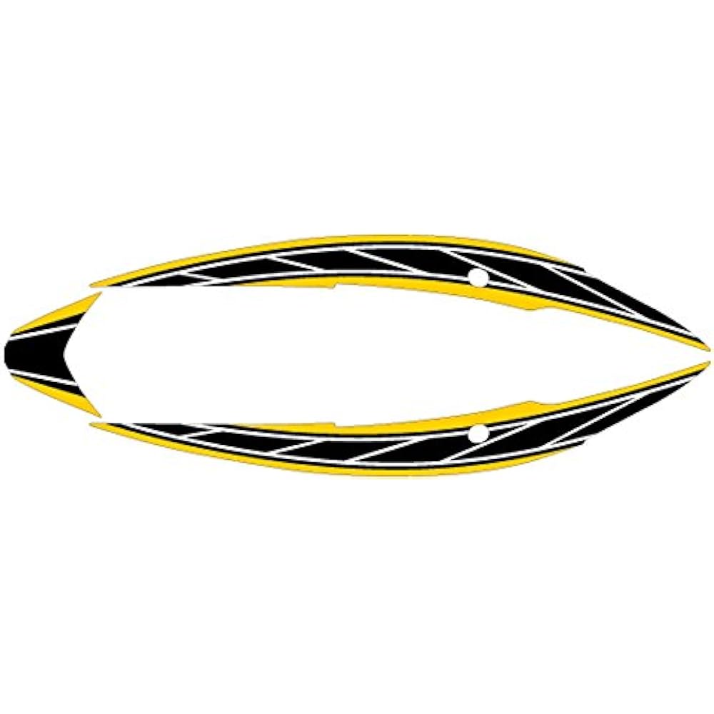 MDF Graphic Kit Side Cover Set Strobe Model Pumpkin Yellow CYGNUS X 125(13-15) M13CYG-D-PY-SC