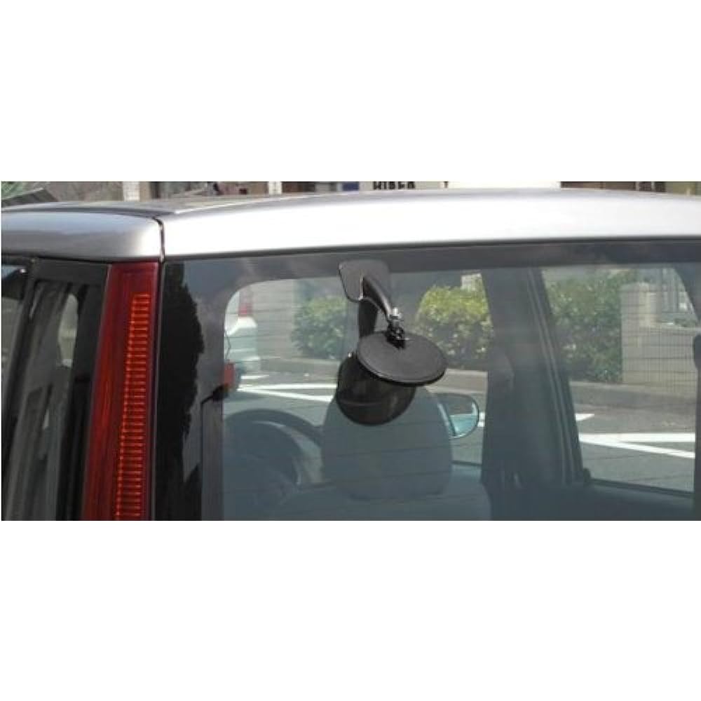 Shinei Bussan Rear Under Mirror Round 145Φ Adhesive Type HR-15K