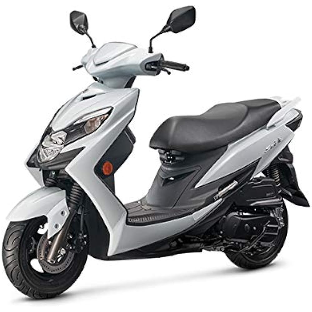 Swish Taiwan SUZUKI Genuine Rear Spoiler (Pillion Rider Handle Grab Bar) White RB5