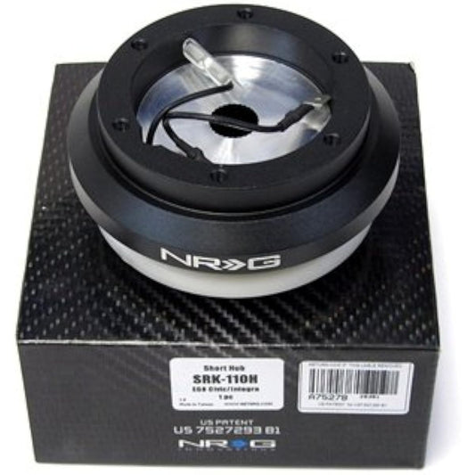 04-10 Mazda RX8 NRG Steering Wheel Short Hub Adapter Black