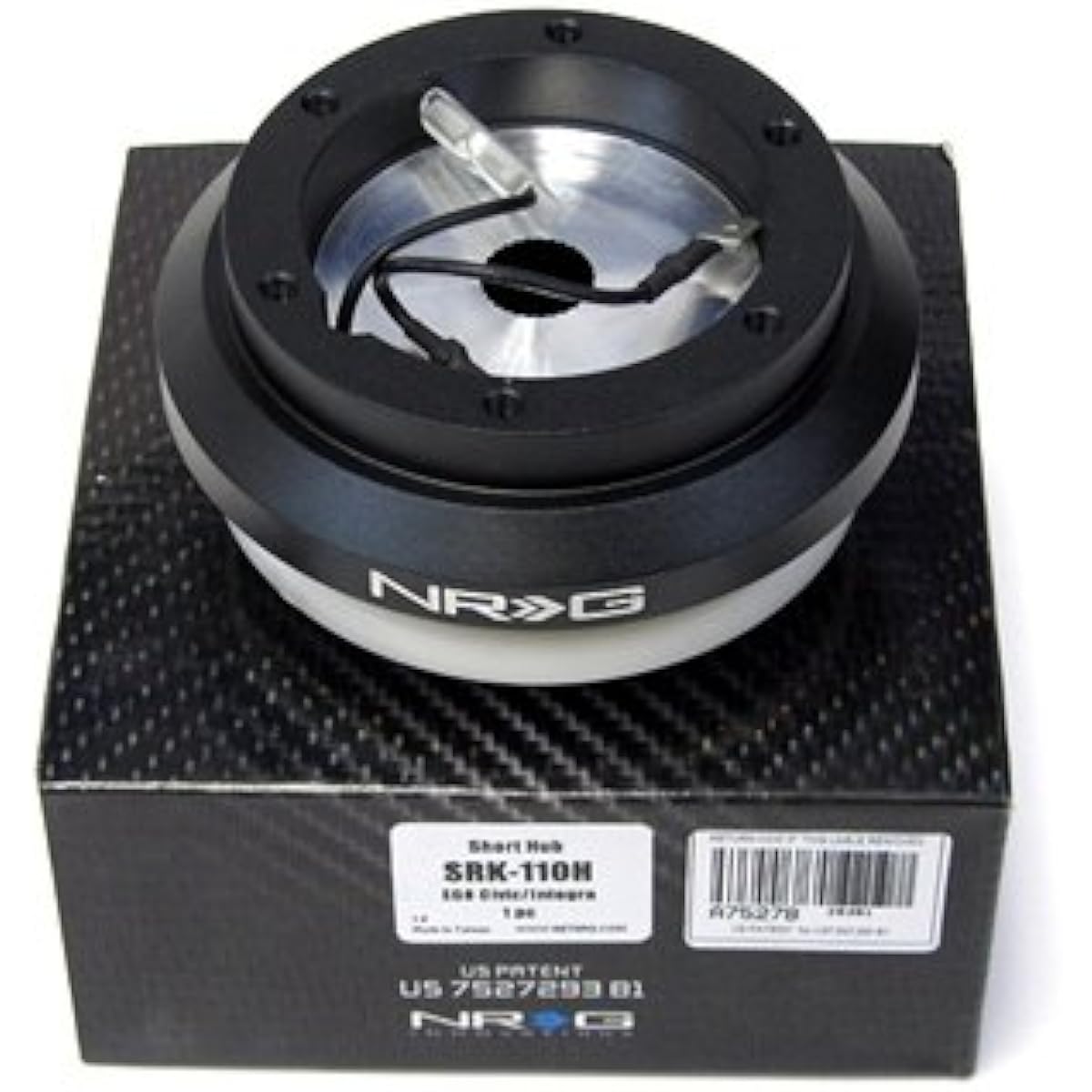 NRG Steering Wheel Short Hub Adapter Black Audi A4 1998-2010