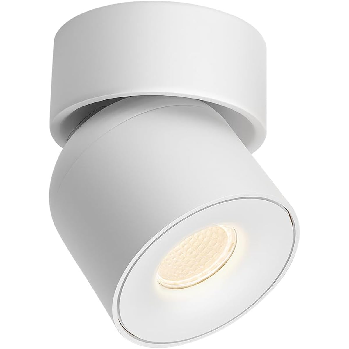 Aisilan Spotlight LED Integrated Lighting Fixture 360° Rotation Dimmable 9W 3000K COB CRI≥97 Aluminum For Living Room Bedroom/Performance Lighting/Commercial Facilities/Store Product Display White