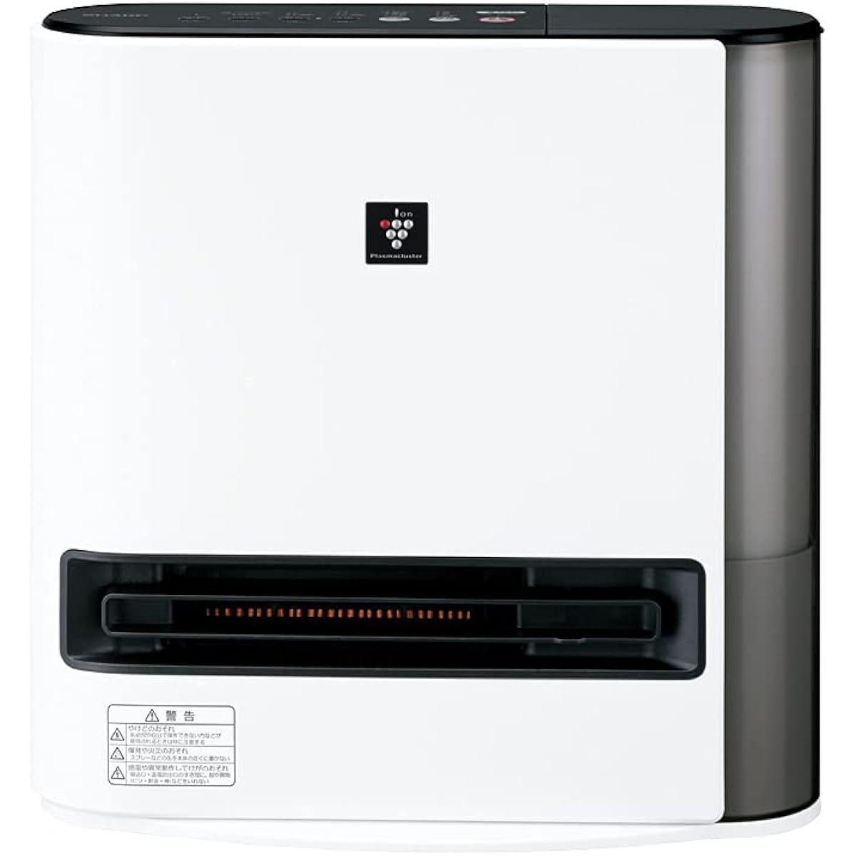 Sharp Humidifying Ceramic Fan Heater Heating 6(8) Tatami / Humidifying 11(18) Tatami / Plasmacluster 7000 6 Tatami Large Air Volume White HX-PK12-W
