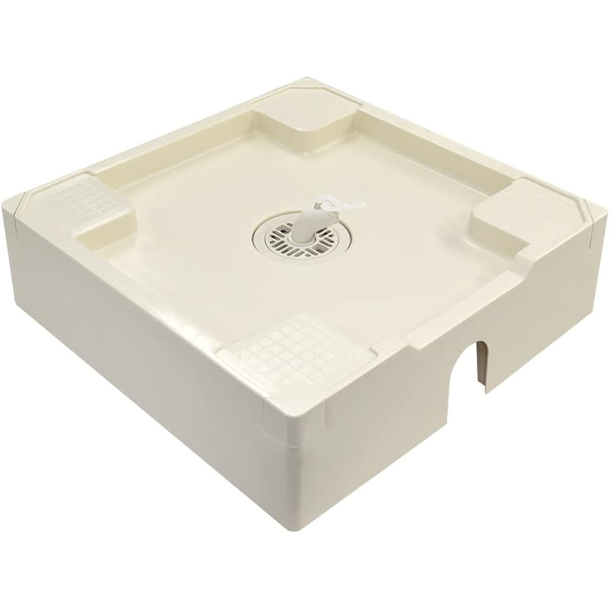 SANEI Washing Machine Pan for Floor Piping External Dimensions 640mm x 640mm H546-640
