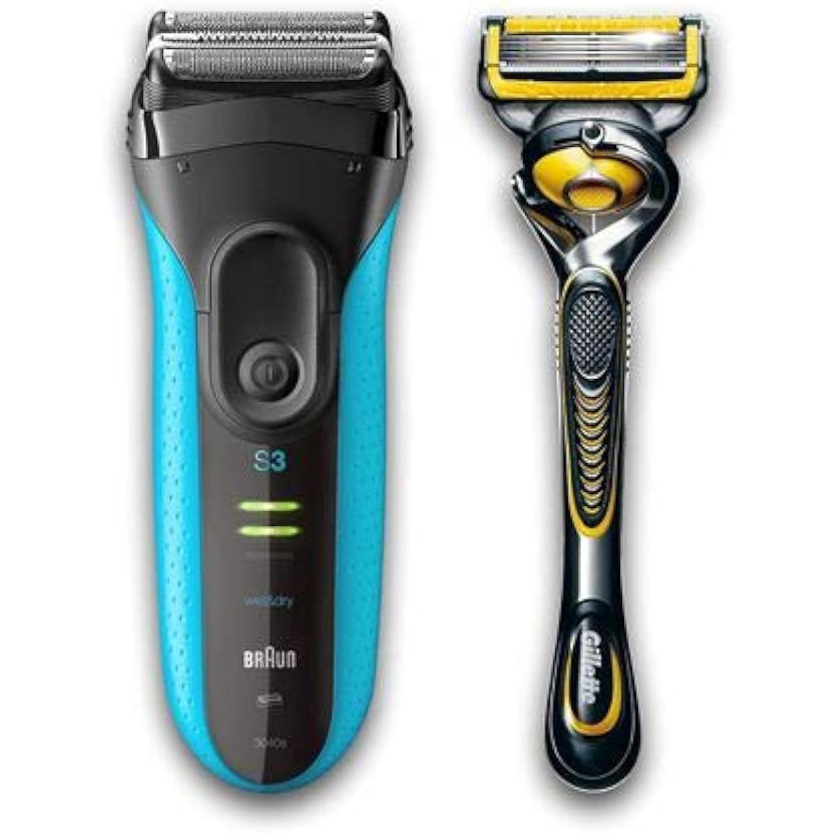 Braun electric shaver (blue) BRAUN Series3 (3 blades) 3040S-P1