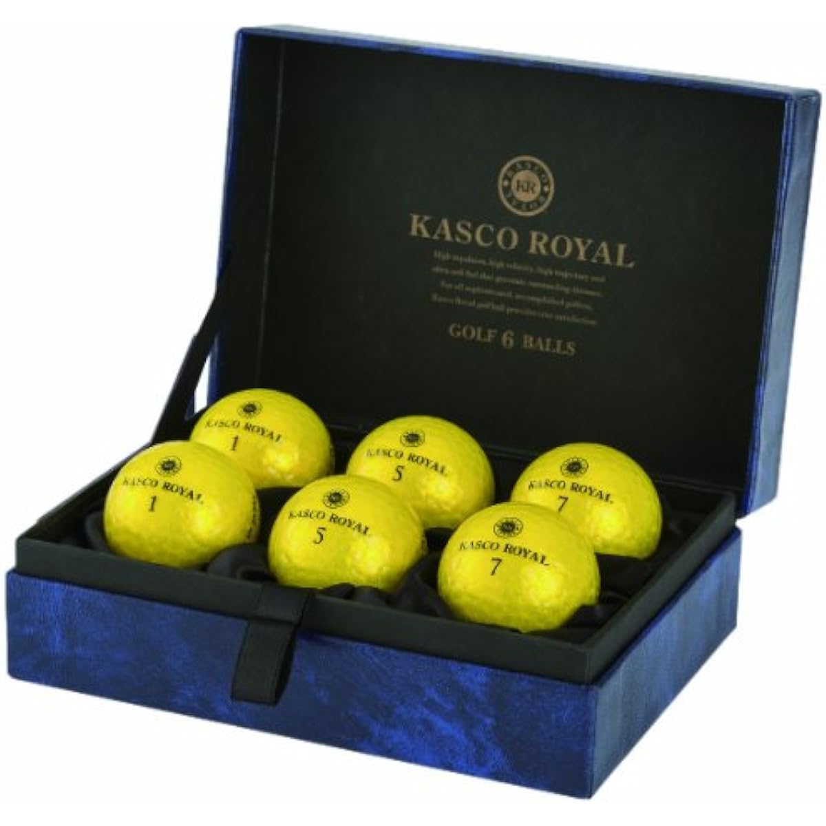 Kasco Golf Ball Casco Royal 2 6 pieces
