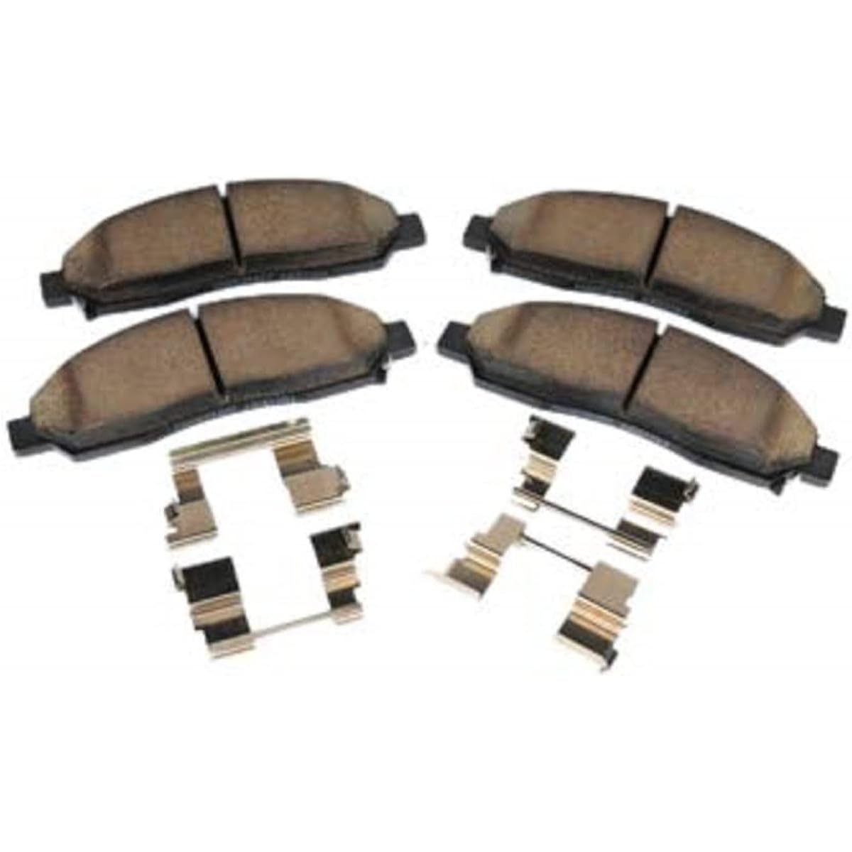 ACDelco 171-661 GM Original Equipment Front Disc Brake Pad Kit with Brake Pads and Clips