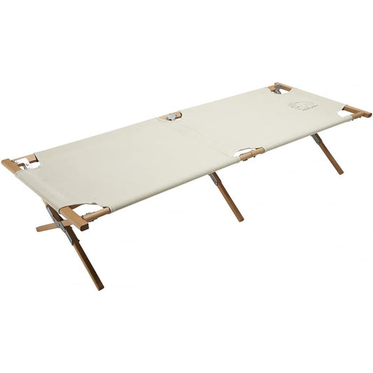 NORDISK Outdoor Folding Bed Rold Wooden Bed 191 x 65 x 40 cm [Genuine Japanese Product] 149019