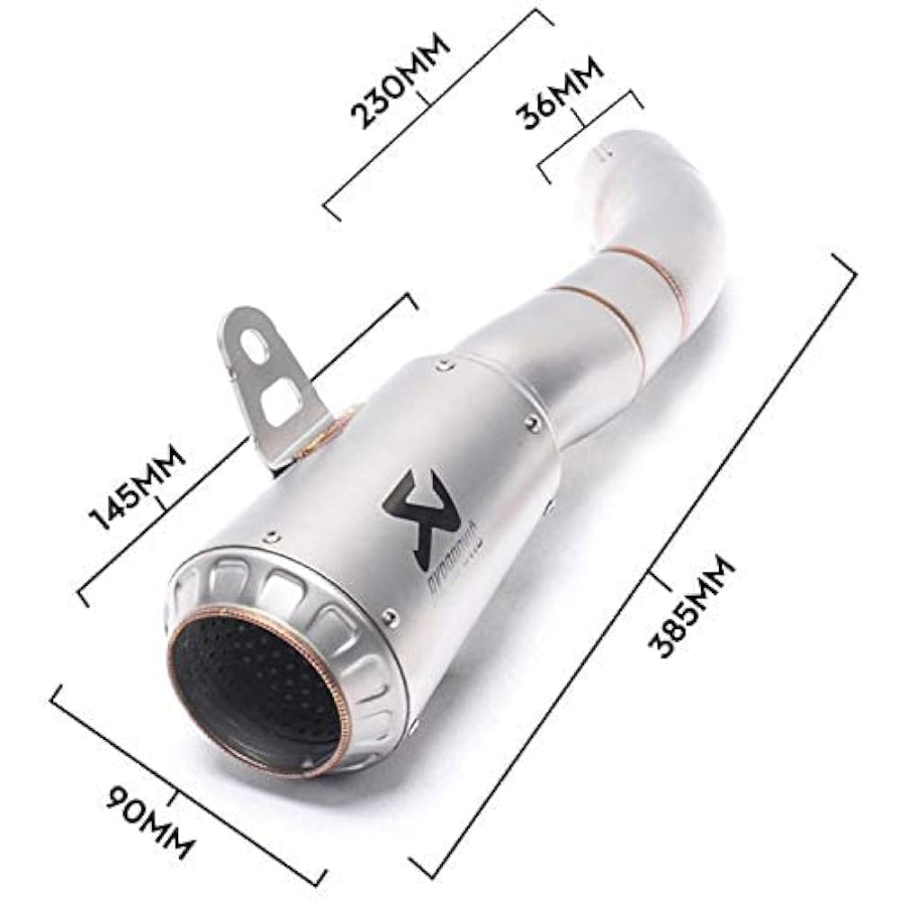 Motorcycle Slip-on Muffler, Motorcycle Silencer, For Yamaha YZF-R3/R25 MT03