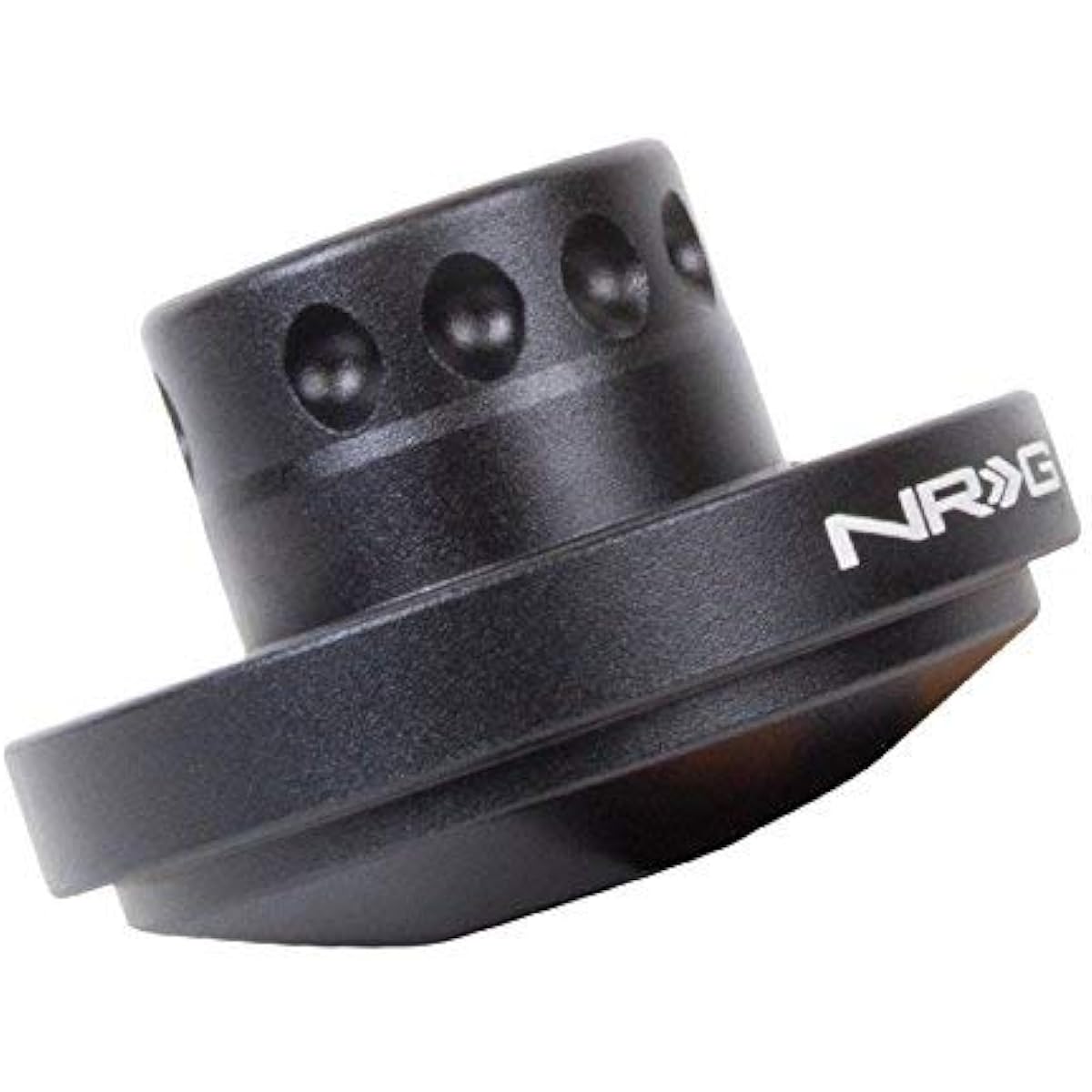 NRG Innovations NRG-SRK-RZRLH Steering Wheel Quick Release Short Spain Hub Adapter 6x70mm Bolt Pattern Horn & Black Body