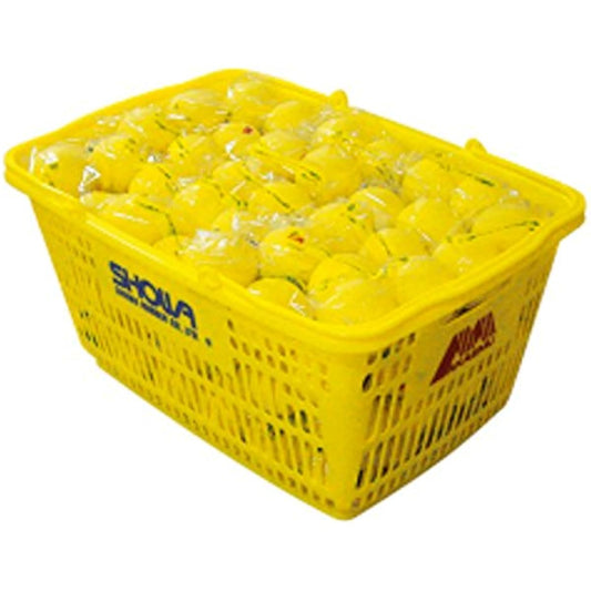 Lucent Akaem Practice Ball in Basket Yellow 10 dozen (120 pieces) M-40330 Yellow