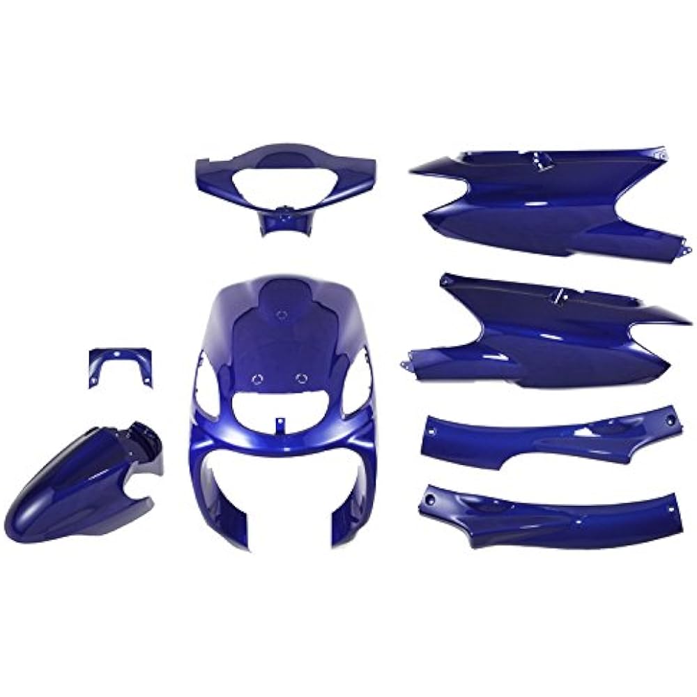 Bike Parts Center Grand Axis 100 Genuine Type Exterior Set 8 Piece Set Black Black Cowl Painted Yamaha Grand Axis SB01J/SB06J 3062