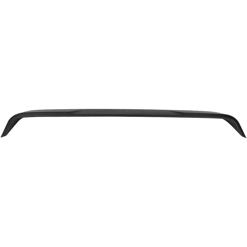 IKON Motorsports Roof Spoiler 2020-2024 Toyota Corolla Sedan Compatible IKON Style Top Roof Spoiler Lip Mat Black 2021