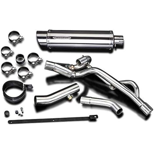 DELKEVIC Slip-on Stainless Steel Muffler SUZUKI DL650 VSTROM/ABS 2012-2016 350mm KIT30H2