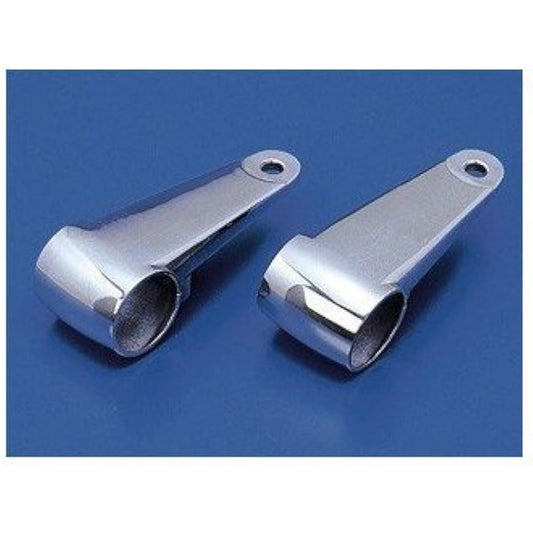 Kijima Motorcycle Bike Parts Headlight Stay General Purpose 35/37Φ Aluminum Buff/Classic 205-019C