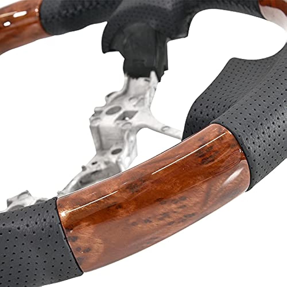 04665 Daihatsu Hijet S500P S510P Early Stage Steering Gun Grip Brown Wood Handle Hijet Truck Jumbo TUCHI