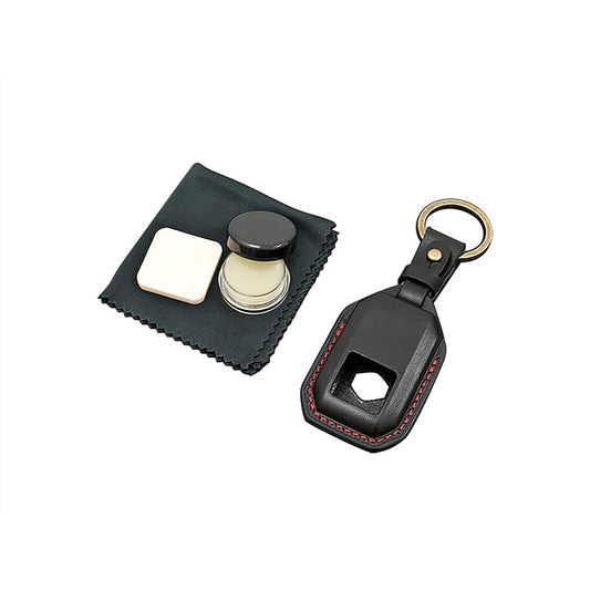 Sandcastle MOMENT Sportivo Swift Sport (ZC33S) Genuine Leather Smart Key Case Black x Red Stitch