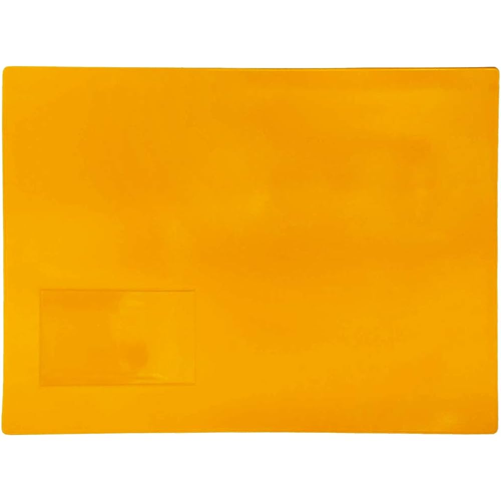A4 vehicle inspection case, plain, with 1 business card holder, set of 50 [vehicle inspection case] (silver)