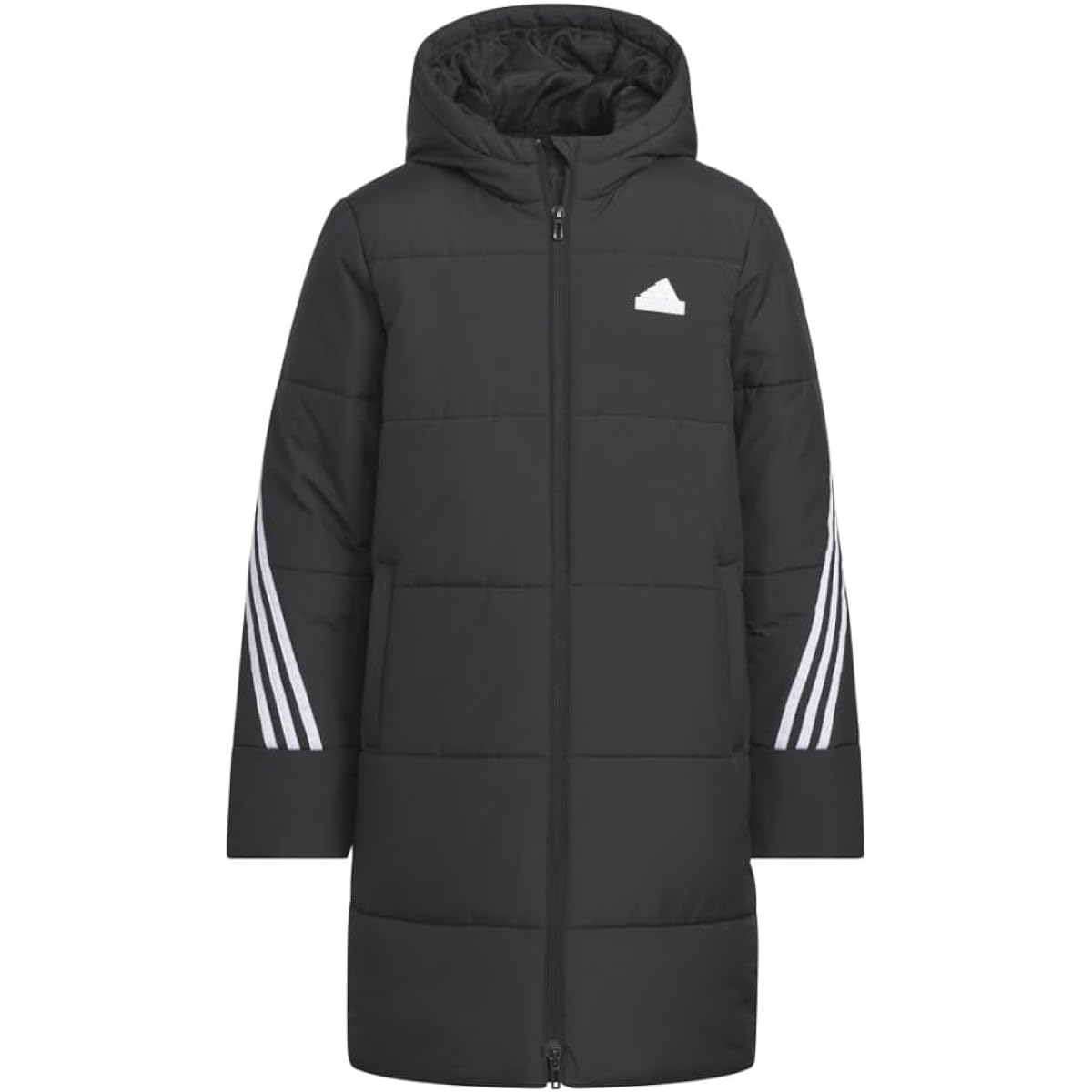 [Adidas] Bench Coat 3 Stripes Padded Jacket Sportswear Junior Kids Children