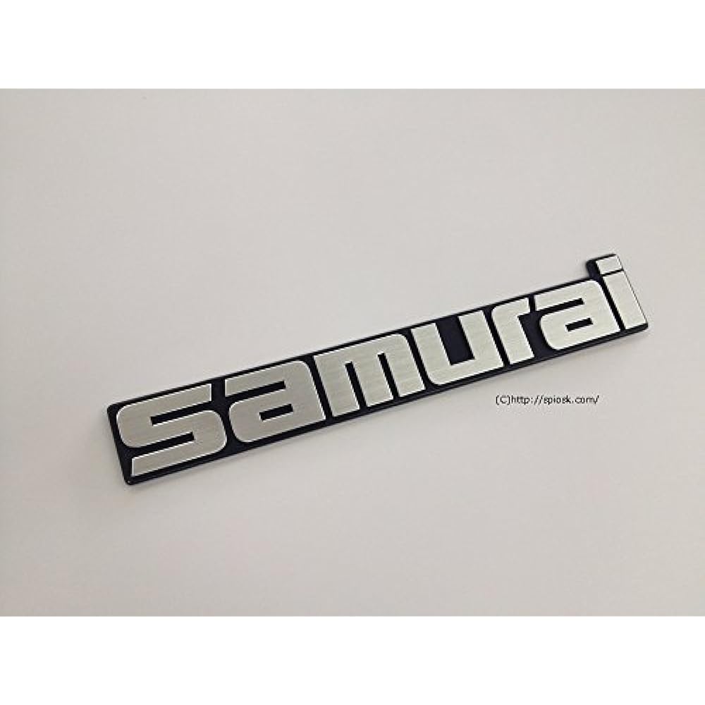 SUZUKI Jimny International Samurai JA11 / JA71 SUZUKI SAMURAI REAR EMBLEM