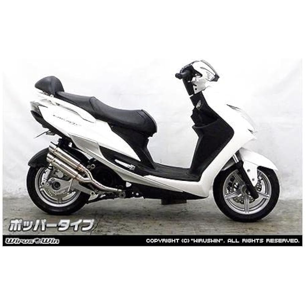 Wiluswin Atomic Twin Muffler/Popper Cygnus X SR 4 Type